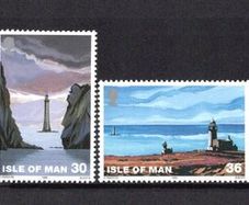 1996 Isle of Man Tourist Lighthouses Commemorative Stamps Mint Never Hinged (MNH)