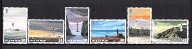 1996 Isle of Man Tourist Lighthouses Commemorative Stamps Mint Never Hinged (MNH)