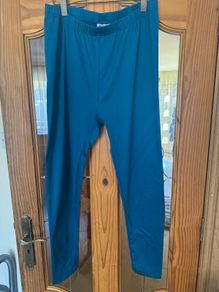 Janina teal warm leggings size UK18/20 EU46/48 Postage included