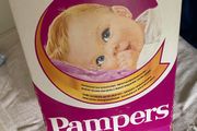 Vintage 1980's Pampers Box