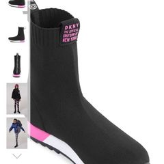 DKNY sock boots brand new never worn Uk 4
