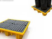 280L/62 Polyethylene Spill Pallet for Industrial Storage