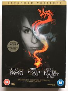 The Girl Trilogy Extended Versions Boxset [2009] Noomi Rapace [3xMovie DVD]