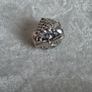 Pandora wise Owl graduation charm sterling silver with blue crystal Image 3