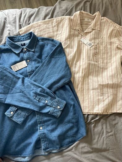 Uniqlo man's summer shirts