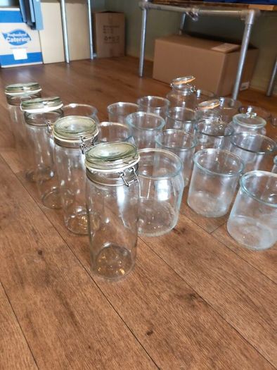 27x Glass Jars