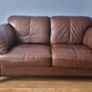 Leather suite couches Image 3