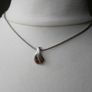 Vintage silver pendant and chain, free shipping! Image 5