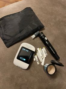 Accu-Chek Instant Blood Glucose System with extras