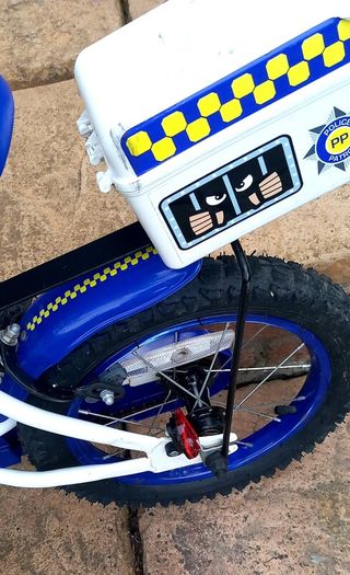 kids 14in police bike
