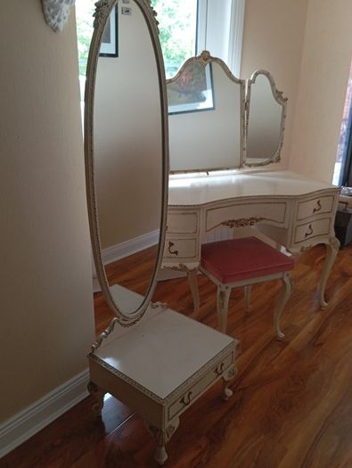 Louis XVI style french furniture.