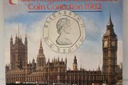 UK 1982 Beautiful Uncirculated Coin Set in Original Blister Pack