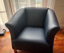 Free blue tub chair