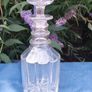 A Pair Georgian lead glass hand blown decanters Image 2