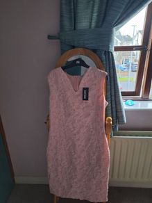 Pink Dress and Jacket.