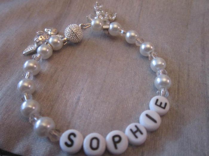 Holy Communion Name Bracelets