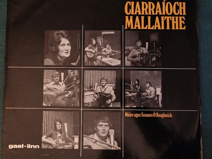 Maire Agus Seamus O Beaglaoich - An Ciarraioch Mallaithe Vinyl LP (1973) Gael Linn RARE Folk Trad Irish Language EX