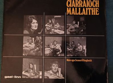 Maire Agus Seamus O Beaglaoich - An Ciarraioch Mallaithe Vinyl LP (1973) Gael Linn RARE Folk Trad Irish Language EX