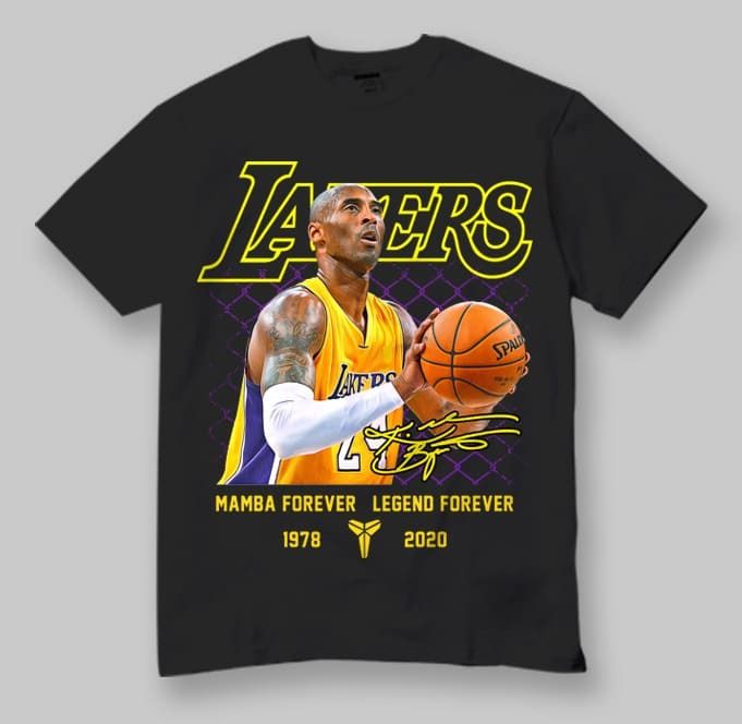 Kobe Bryant t-shirts black mamba t-shirts