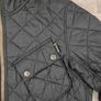 Barbour International Paxton Quilted Biker Jacket Mens Medium Image 3