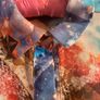 River Island Multi colour shirt size 8 Image 2
