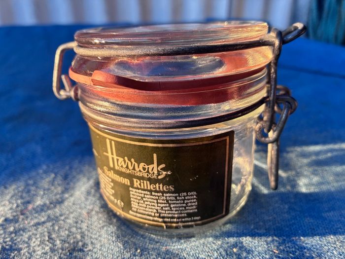 Vintage Le Parfait Harrods jar