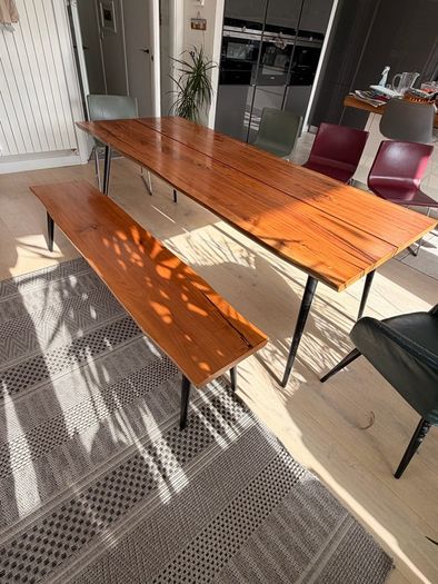 Alagon Table + Bench by Woo Design