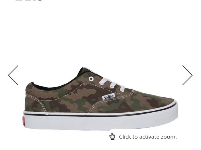 Vans bnib camouflage