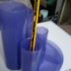 Pen/pencil / parer and rubber holder