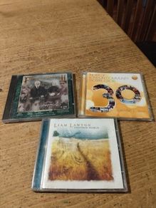 collection of three CDs.