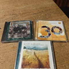 collection of three CDs.