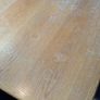 Oak extendable dining table + chairs Image 3