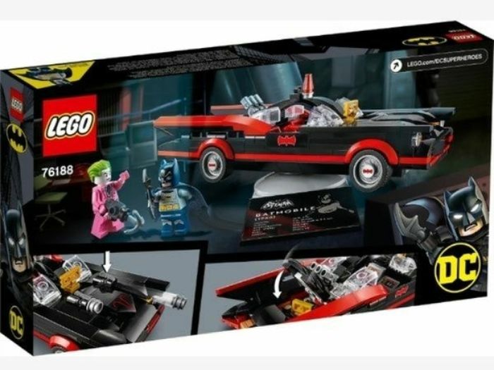 Retired Lego 76188 Batman Classic TV Series Batmobile
