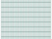 2D Garden Fence Panels 2.008x1.83 m 6 m (Total Length) Green
