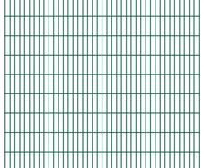 2D Garden Fence Panels 2.008x1.83 m 46 m (Total Length) Green