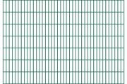 2D Garden Fence Panels 2.008x1.83 m 48 m (Total Length) Green