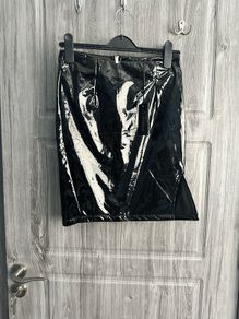 BNWT PU Leather Skirt