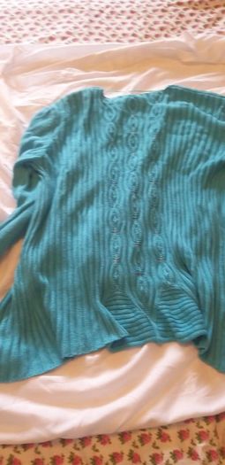 Turquoise Ladies  Cardigan