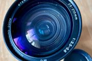 Olympus OM fit Vivitar 28-210mm lens