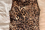 leopard print ladies top