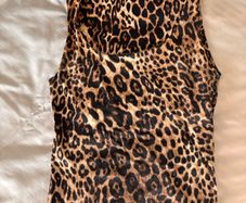 leopard print ladies top