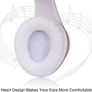 MULTIPLE COLOURS AVAILABLE Wireless Bluetooth Headphones Over Ear, Hi-Fi Stereo Headset with Deep Bass, Foldable and Lightweight, Wired and Wireless Modes Built in Mic for Cell Phones Image 8