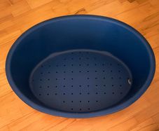 plastic dog bed