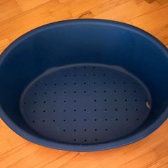 plastic dog bed