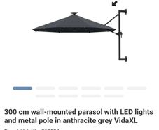 Umbrella outdoor extendable