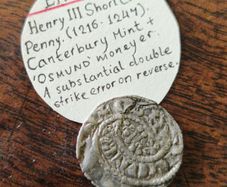 Henry 3rd Shortcross Penny, Substantial Error. Free Post.