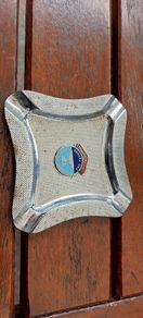 Vintage metal ashtray ,townend Thoresen car ferries free shipping within Ireland, see pictures for condition, nice patina,,collectors item, sold as seen
