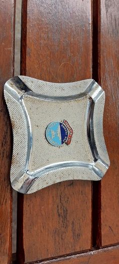 Vintage metal ashtray ,townend Thoresen car ferries free shipping within Ireland, see pictures for condition, nice patina,,collectors item, sold as seen