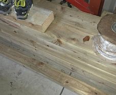 6x3 treated timber. 10 16ft lenghts