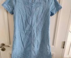 Fat face denim cotton dress in very good condition UK size 10 or 12 see last two photos for exact measurements FREE STANDARD POSTAGE INCLUDED